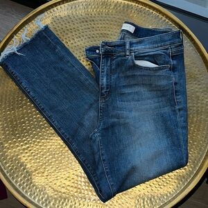 Loft Size 8 High Rise Straight Jean